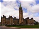 Colline du Parlement canadien à Ottawa